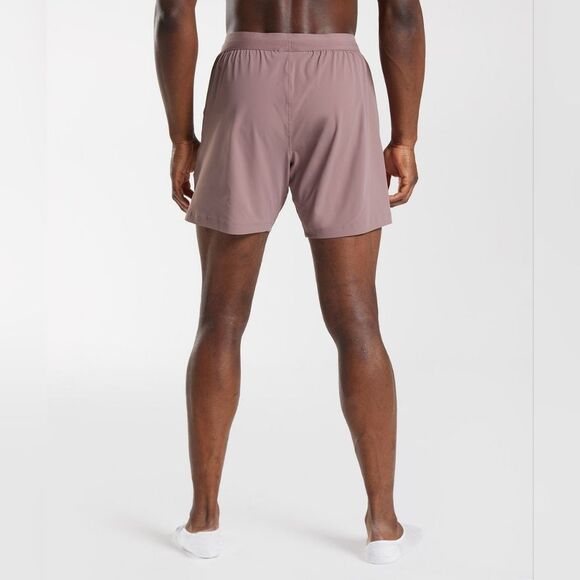 GYMSHARK STUDIO 6” SHORTS Size Medium in Purple NWT‎ IN PACKAGE - Picture 5 of 8